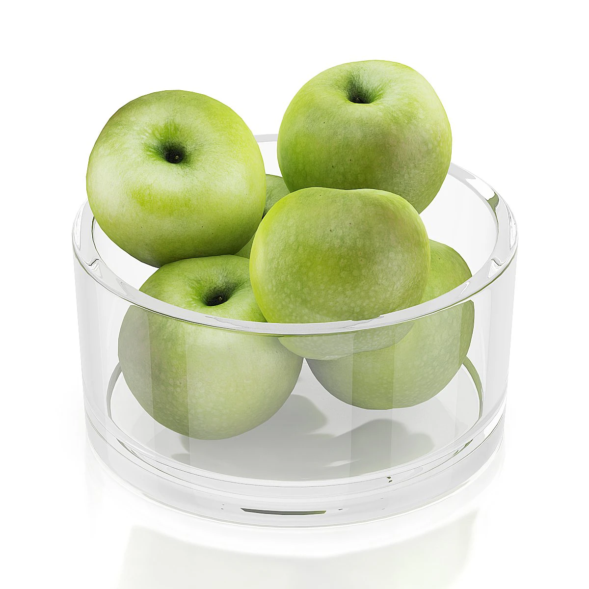 3 sets of Apple C4D model 3D Model .c4d .max .obj .3ds .fbx .stl .blend