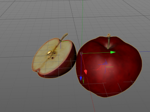 Fruits and vegetables C4D Es with HD mapping collection 3D 模型
