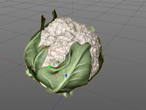 Frutas y verduras C4D Es con colecci&oacute;n de mapeo HD Modelo 3D