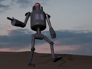 8 रोबोट 3D मॉडल