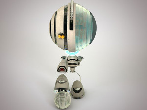 8 robots Modelo 3D