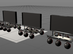 Robot screen 3D Model