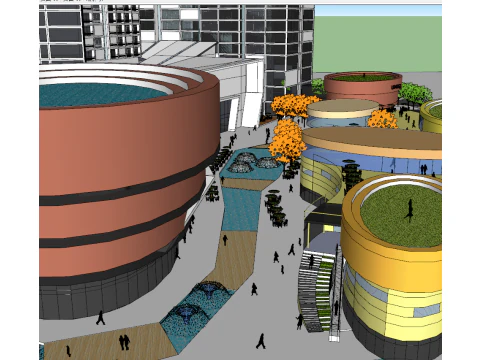 Hotel bidding model plot A 3D Model