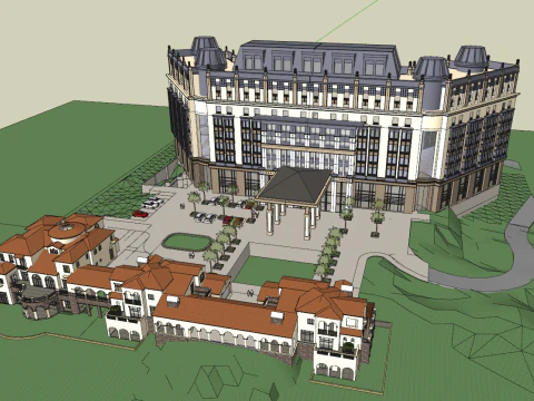 Otel&Ouml;zel Kul&uuml;p 3D Model