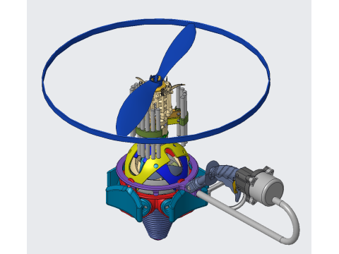 Gyro pump 3D 모델