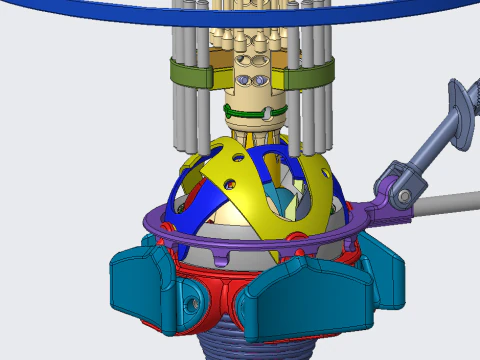 Gyro pump 3D Model