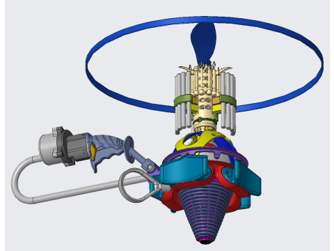 Gyro pump 3D Modell