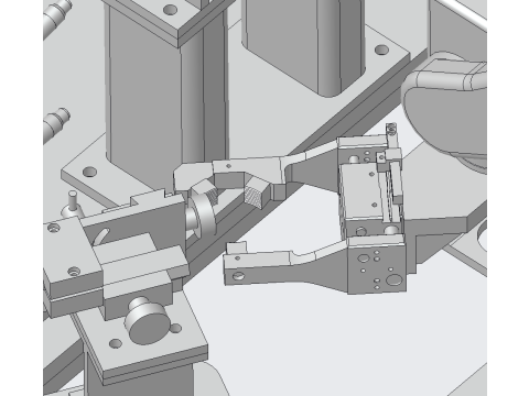 Automatic rotor welding detection workbench 3D मॉडल
