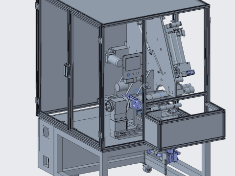 B73M glue applicator 3D Model