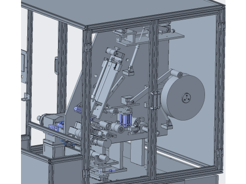 B73M glue applicator 3D Model