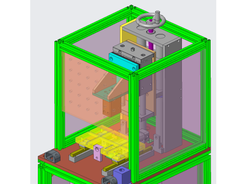 Heat capacity machine equipment 3D Modell