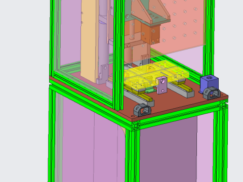 Heat capacity machine equipment 3D Modell