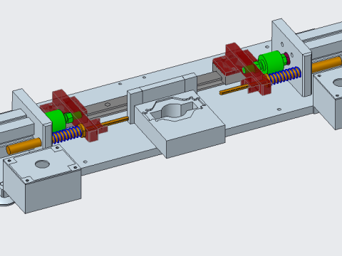 Tool for installing motor carbon brushes Modèle 3D