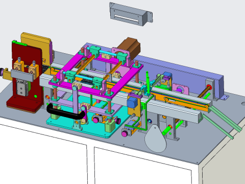 Automated detection apparatus Modello 3D