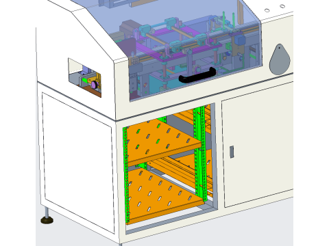 Automated detection apparatus Modello 3D
