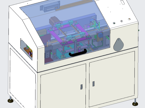 Automated detection apparatus Modello 3D