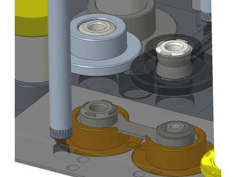 Automatic pressing machine 3D Model