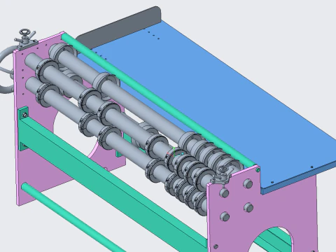 Carton separator 3D Model