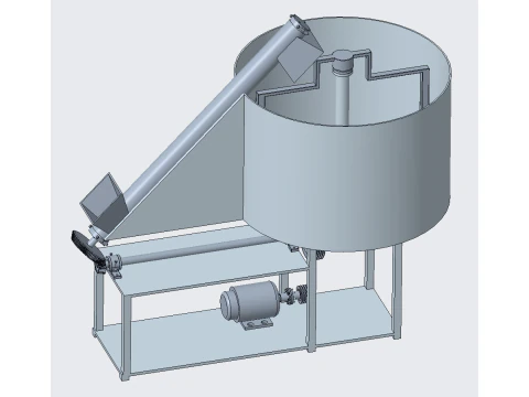 Seedling transplanting machine 3D Model