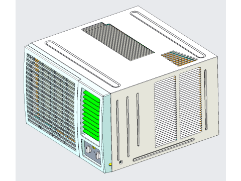 Weighing color master machine 3D Modell
