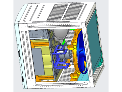 Weighing color master machine 3D 模型
