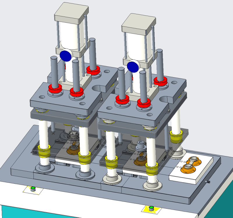 Automatic pressing machine for automobile hinge 3D Model .c4d .max .obj .3ds .fbx .stl .blend