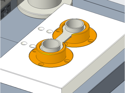 Automatic pressing machine for automobile hinge 3D Model