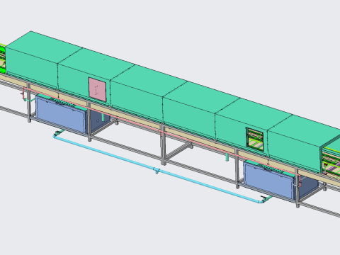 Box washer 3D Model