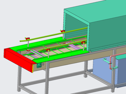 Box washer Modelo 3D