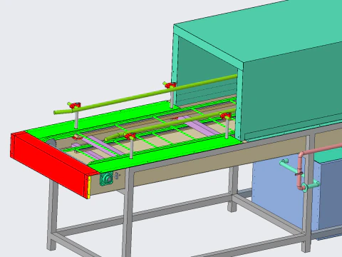 Box washer 3D Model