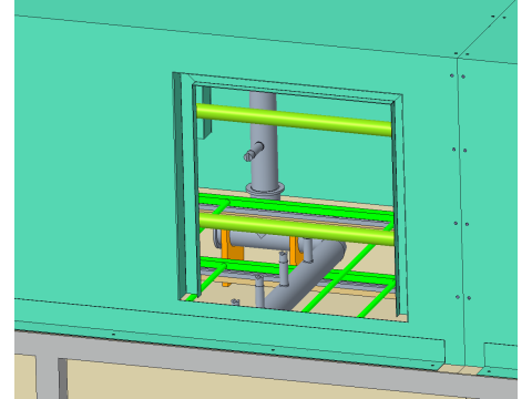 Box washer Modelo 3D