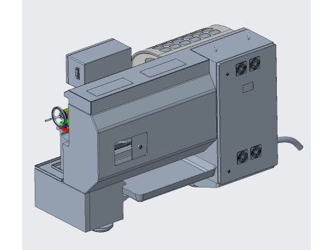 CNC lathe 3D 模型