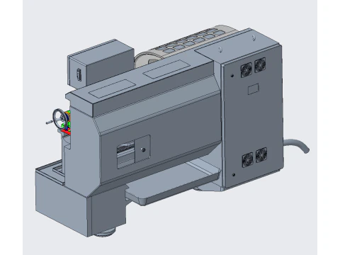 CNC lathe 3D Model