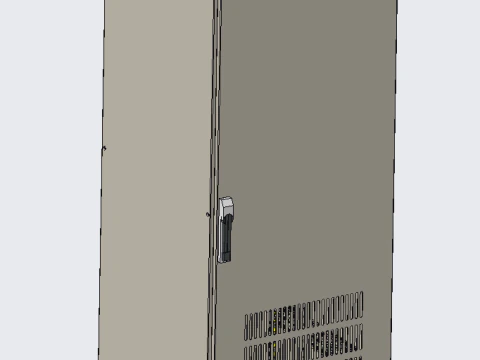 Electric control cabinet 3D Model
