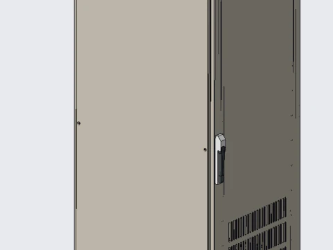 Electric control cabinet 3D Model