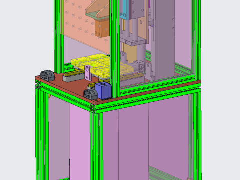 Hot melt machine Model 3D