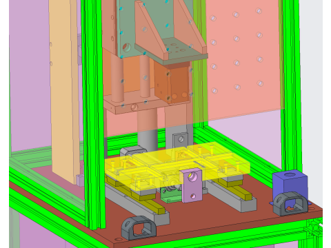 Hot melt machine Model 3D