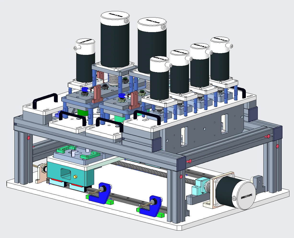 Testing machine 3D Model .c4d .max .obj .3ds .fbx .stl .blend 