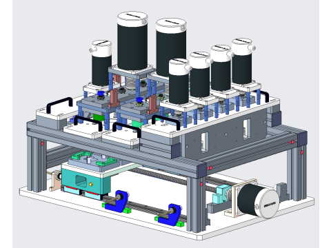 Testing machine 3D Model