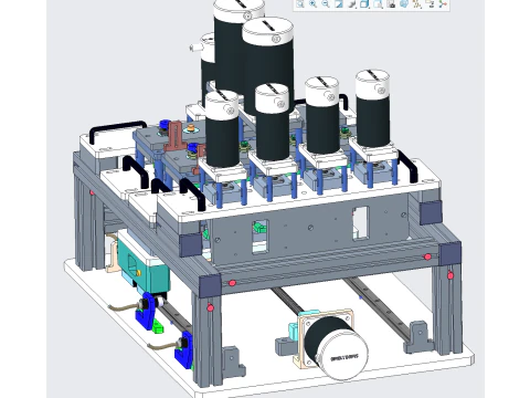 Testing machine 3D Model