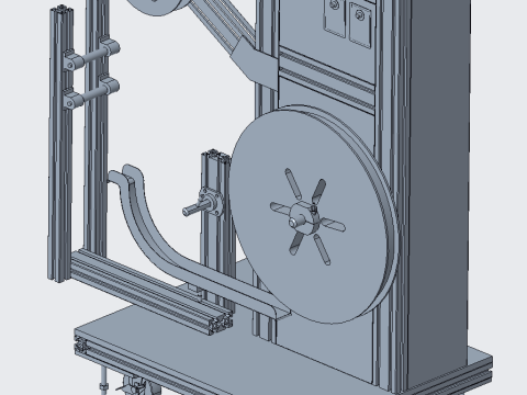 Discharging machine 3D Model