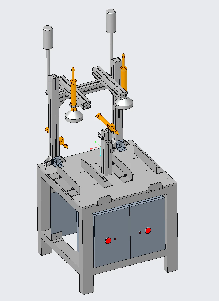 Dual-station leak detector 3D Model .c4d .max .obj .3ds .fbx .stl .blend 
