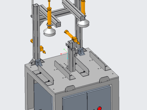 Dual-station leak detector 3D Model