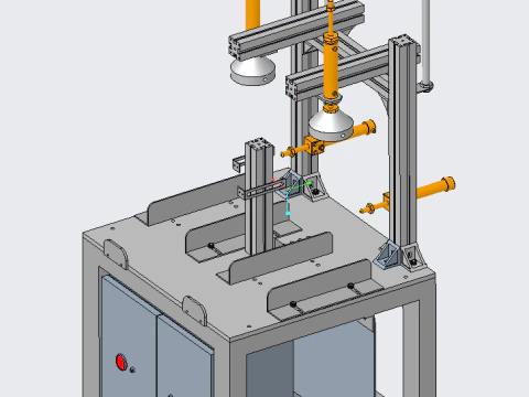 Dual-station leak detector 3D Model