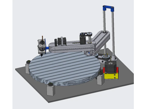 Multi-axis router 3D Model