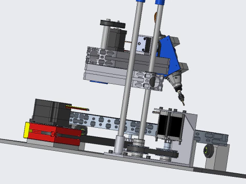 Multi-axis router 3D Model