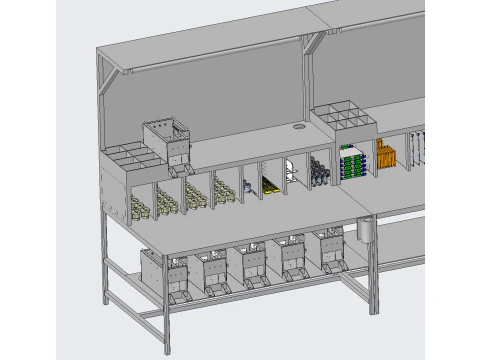 Multifunctional tooling table 3D Model