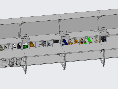 Multifunctional tooling table 3D Model