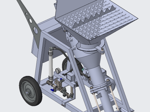 Plastic Molding Machine Modello 3D