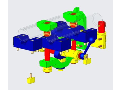 Positioning jig Modello 3D